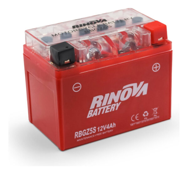 Bateria De Gel Para Motocicleta 12v 4ah Rinova - Imagen 2
