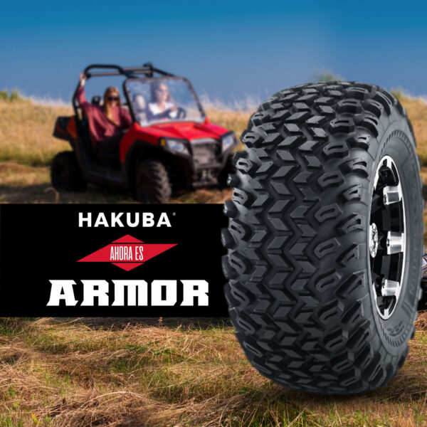 Llanta Cuatrimoto 22x11-8 P334 Tl 80b 4pr Hakuba - Armor - Imagen 4