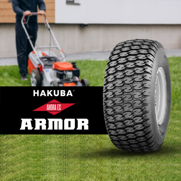 Llanta Cortacesped 22.5x10-8 P532 Tl 90a 4pr Hakuba - Armor - Imagen 4