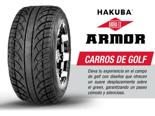 Llanta Carro De Golf  18x8-10 P826 Tl 49j 4pr - Imagen 3