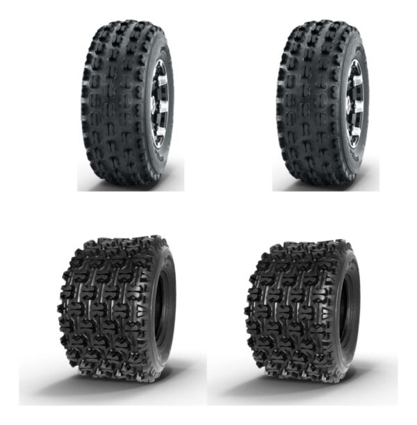 Combo X 4 Llantas Cuatrimoto Hakuba P356 - P357