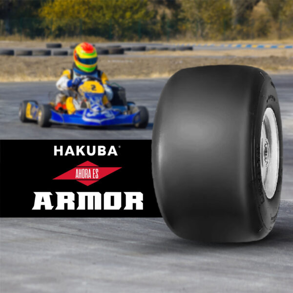 Llanta Go-kart 10x4.50-5 P607g Tl 17j 4pr Hakuba-armor - Imagen 4