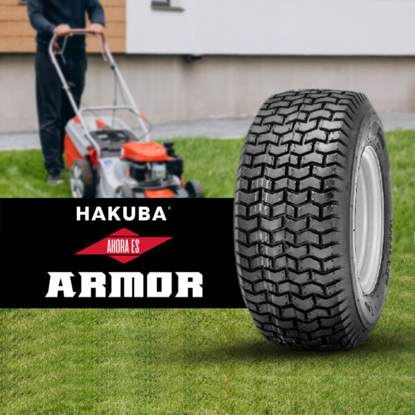 Llanta Cortacesped 16x6.5-8 P512 Tl 64a3 4pr Hakuba - Armor - Imagen 4
