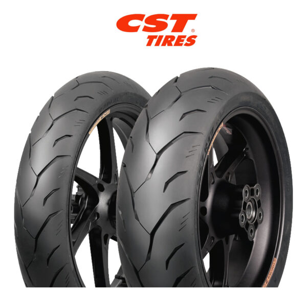 Llanta Para Moto 190/55zr17 Cm-s1 Tl 75w Cst - Imagen 2