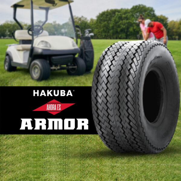 Llanta Carro De Golf 18x8.5-8 P305 Tl 73b 4pr Hakuba - Imagen 5