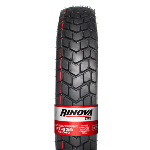 Llanta 110/90-16 Rt-639 Tl 71l Rinova Tires
