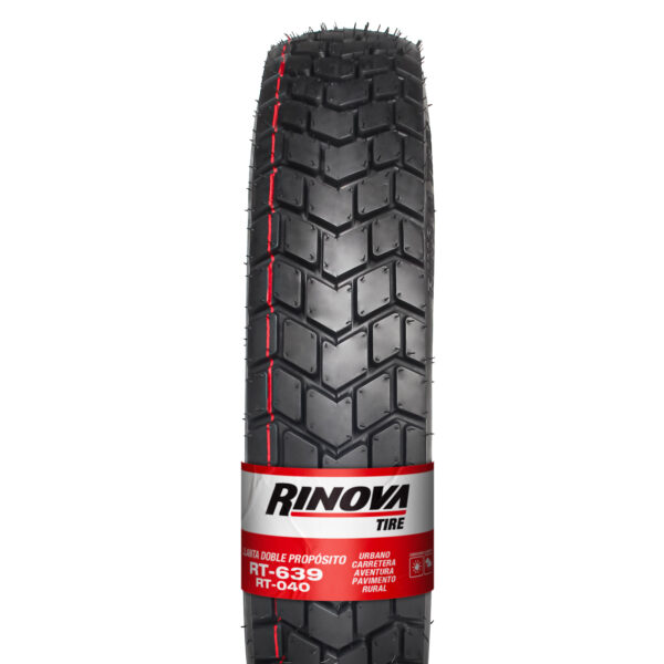 Llanta 90/90-17 Rt-639 Tl 63l Rinova Tires