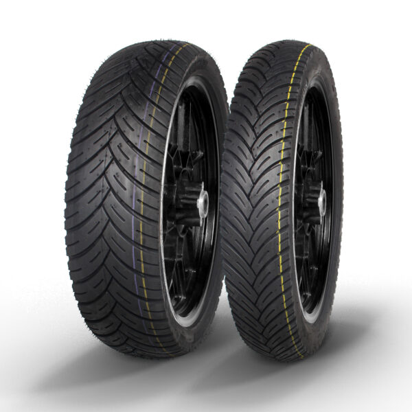 Llanta Moto 110/80-17 Rt-312 Tl 69l Rinova Tires - Imagen 2