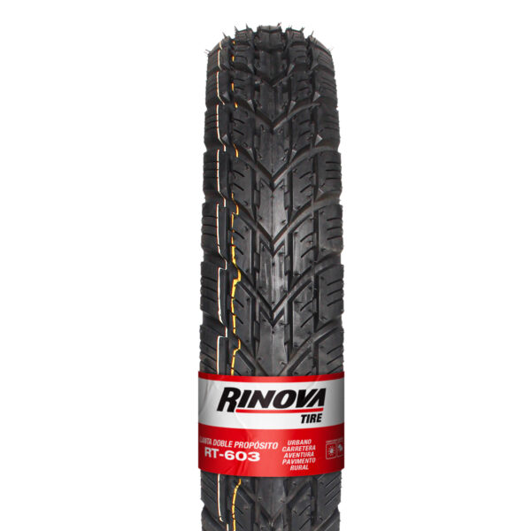 Llanta Doble Propósito 110/80-17 Rt-603 Tl 69l Rinova Tires
