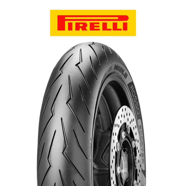 Llanta  Moto 150/70-14 Diablo Rosso Scooter Tl 66s Pirelli - Imagen 2