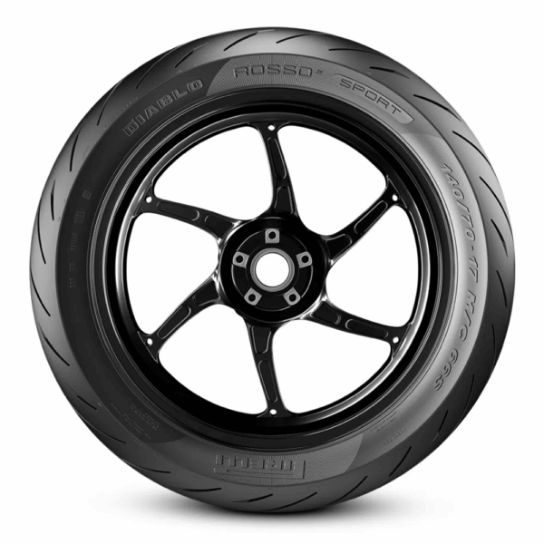 Llanta  Moto 130/70-17 Diablo Rosso  Sport Tl 62s Pirelli - Imagen 2