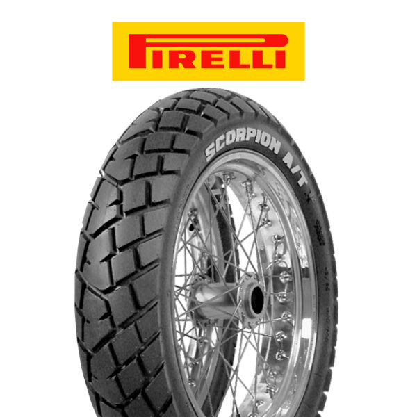 Llanta Para Moto 120/90-17 Scorpion Mt90a/t Tt 64s Pirelli - Imagen 2