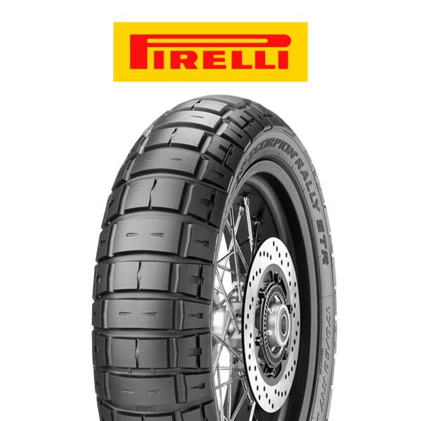 Llanta Para Moto 150/70r17 Scorp Rally Str Tl 69v Pirelli - Imagen 2