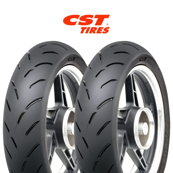Llanta Para Moto 130/70-12 Cm-tr Tl 56p Cst - Imagen 2