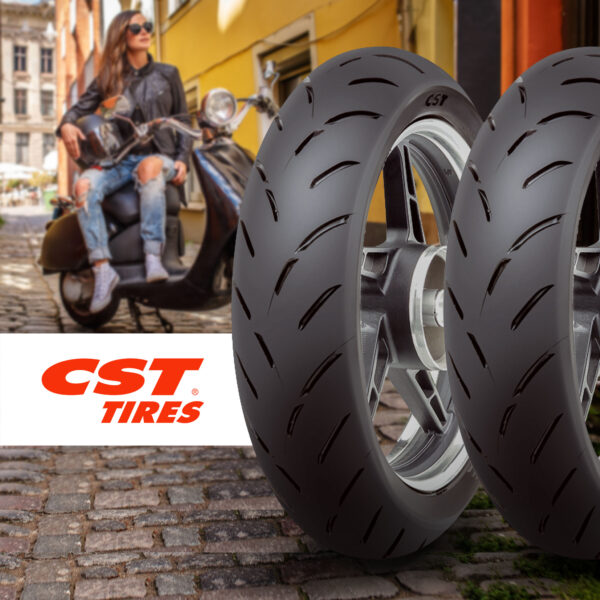 Llanta Para Moto 130/70-12 Cm-tr Tl 56p Cst - Imagen 4