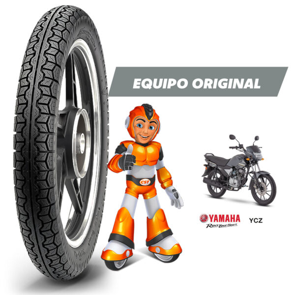 Llanta Original Moto Ycz110 275-17 C-265 Tt 41p Cst - Imagen 4