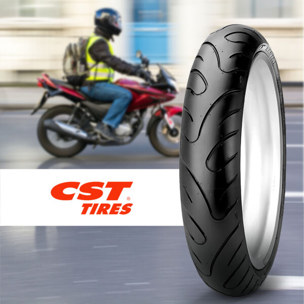 Llanta Moto 90/80-17 C6577 Tl 46p Cst - Imagen 4