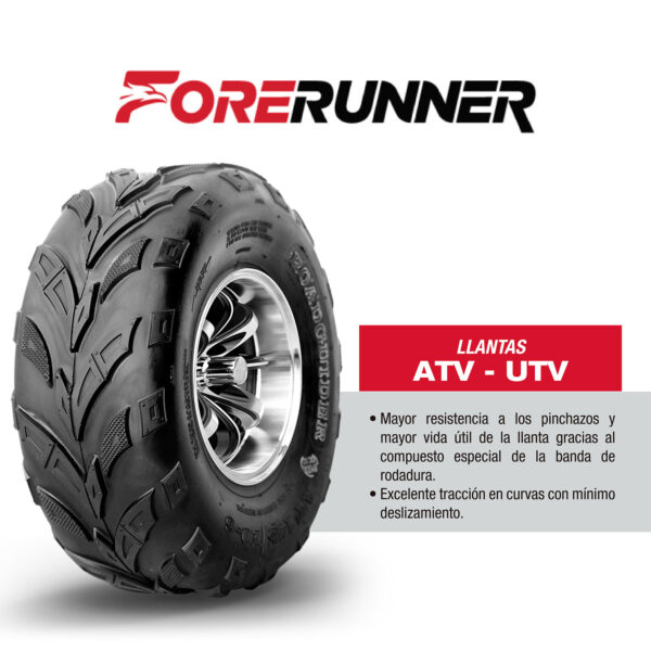 Llanta 145/70-6 TL CETO 6PR FORERUNNER - Imagen 3