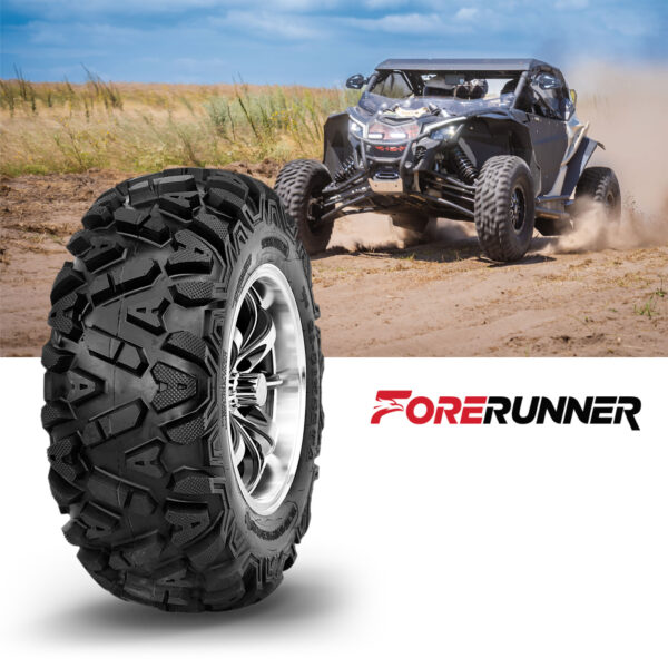 Llanta 24X9-11 KNIGHT TL 40F 6PR FORERUNNER - Imagen 4