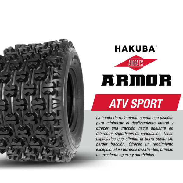 Llanta Para Cuatrimoto 20x11-9 P357 Tl 43j 6pr - Imagen 3