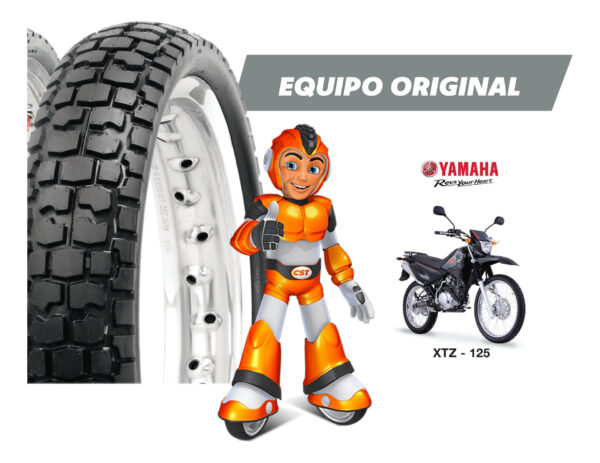 Llanta Para Moto 110/80-18 Cm707 Tt 58p Cst - Imagen 5