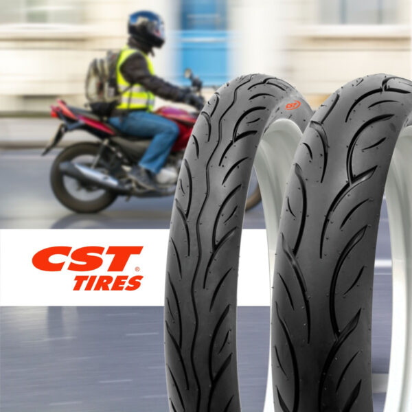 Llanta Moto 70/90-17 Cm619 Tl 38p Cst - Imagen 2
