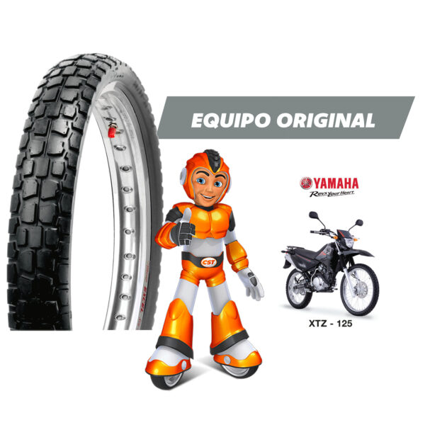 Llanta 80/90-21 CM706 TT 48P CST - Imagen 3