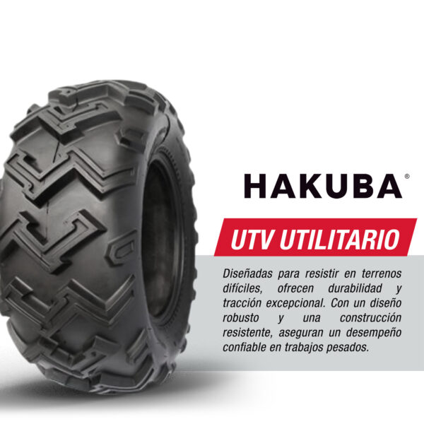 Llanta UTV utilitario 23X8-11 P306 TL 33F 4PR WDT - Imagen 2