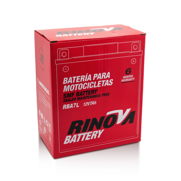 Bateria RBA7L 12V 7Ah RINOVA BATT - Imagen 4