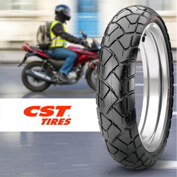 Llanta Para Moto 110/80r19 Cm509 Tl 59v Cst - Imagen 4