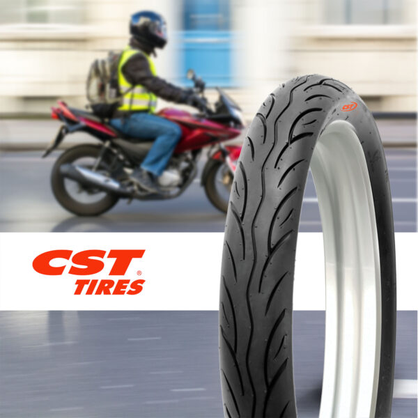 Llanta Moto 90/90-17 Cm619 Tl 49s Cst - Imagen 3